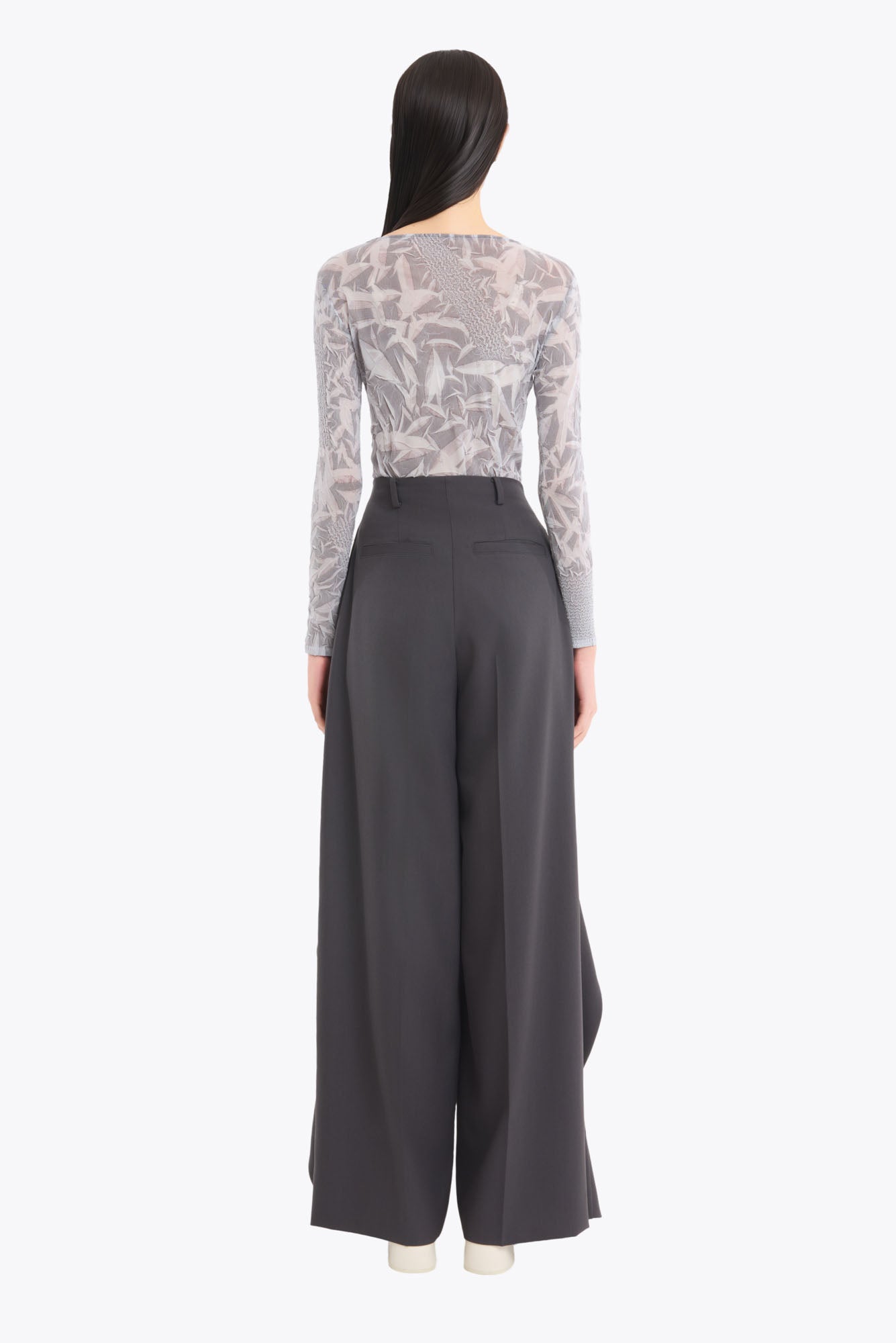 Crumpled tops (Gray)