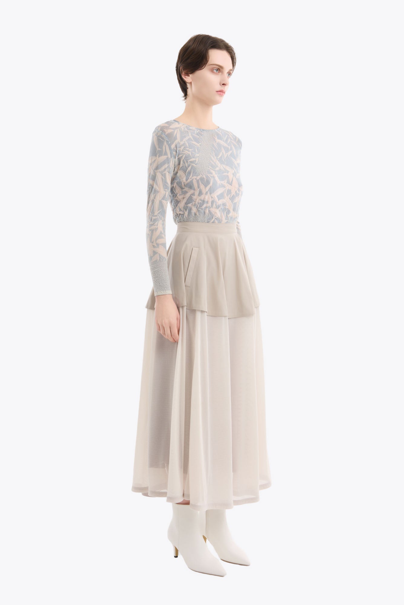 Crumpled tops (Ivory)