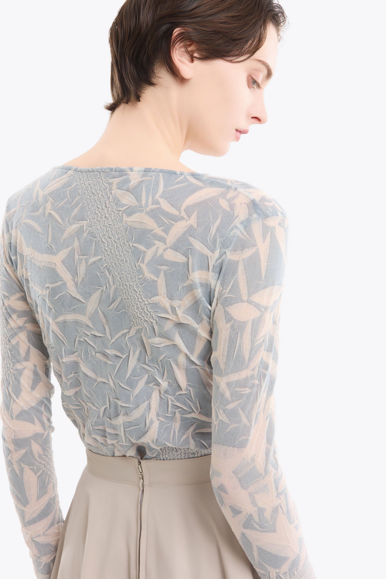 Crumpled tops (Ivory)