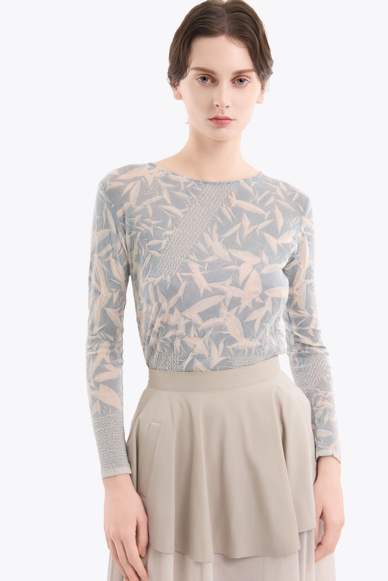 Crumpled tops (Ivory)