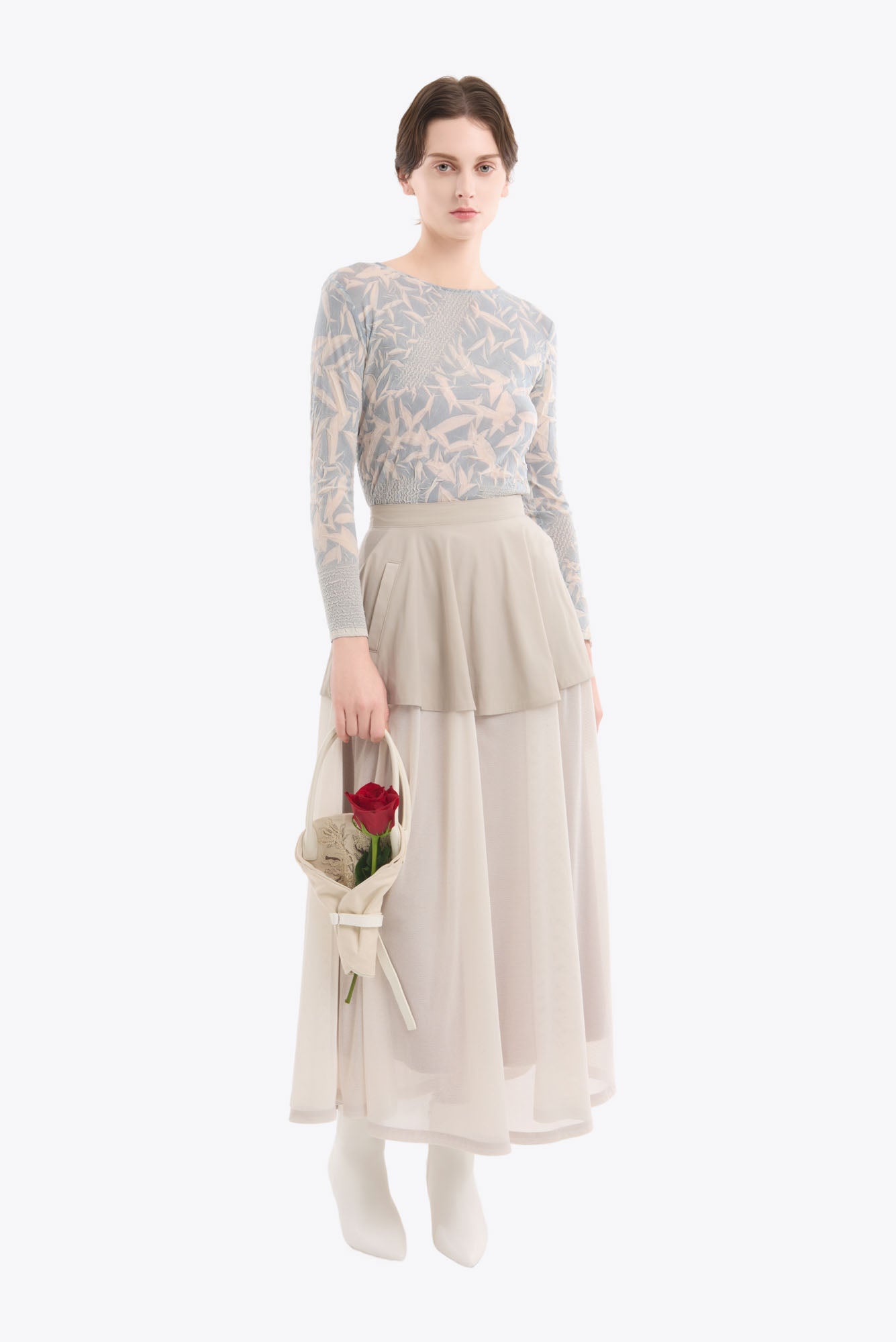 Crumpled tops (Ivory)