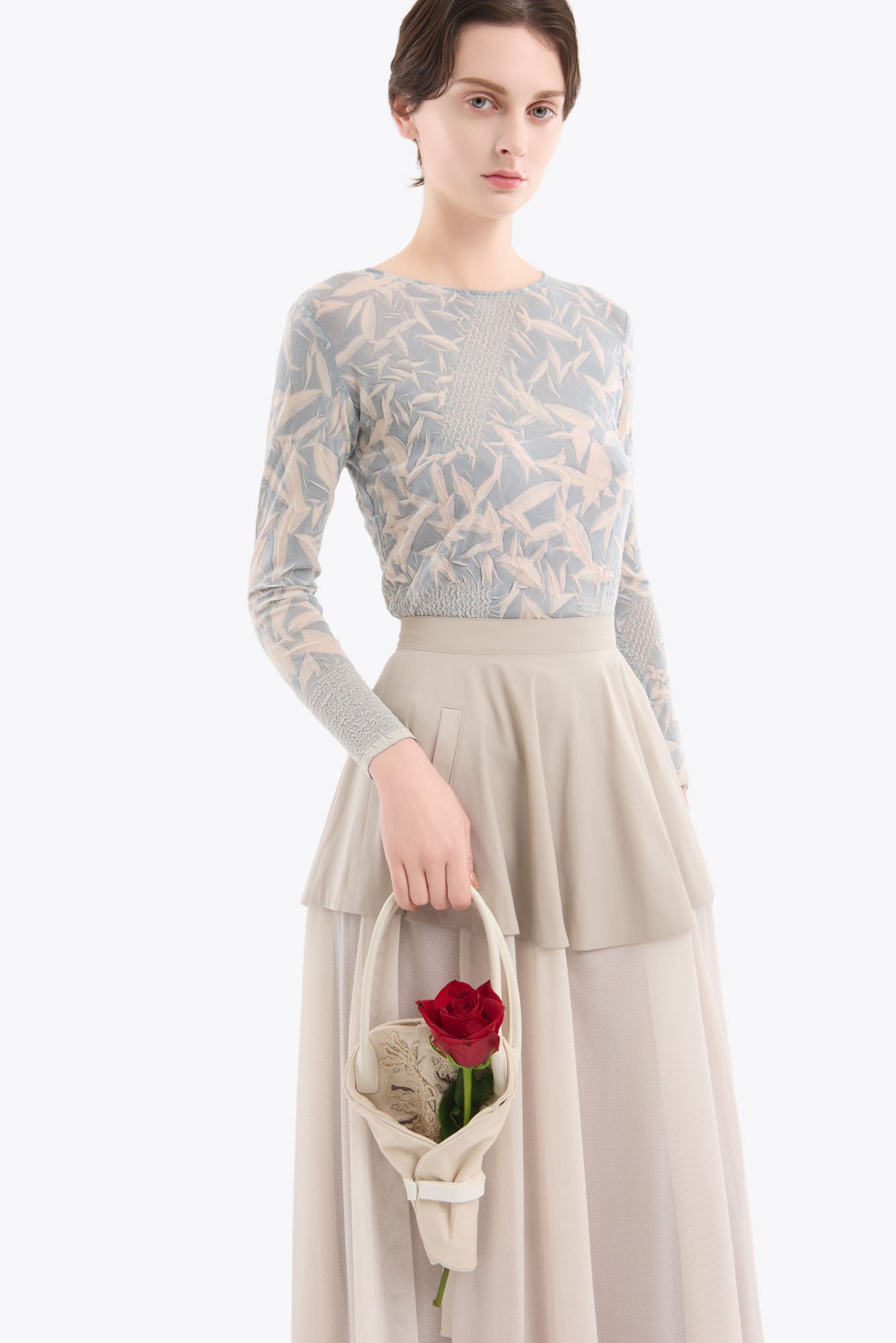 Crumpled tops (Ivory)