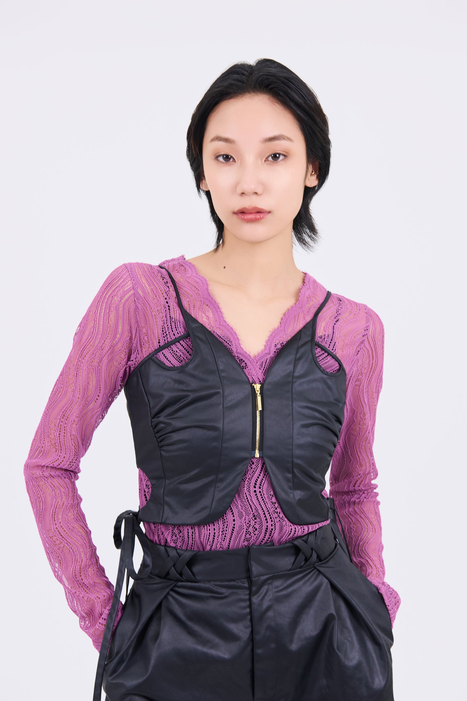 Geum rivale bustier (Black)