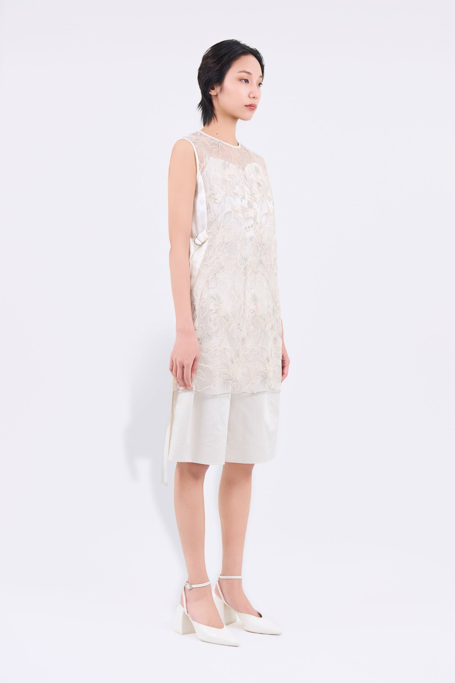 Ivy half slacks (Ivory)