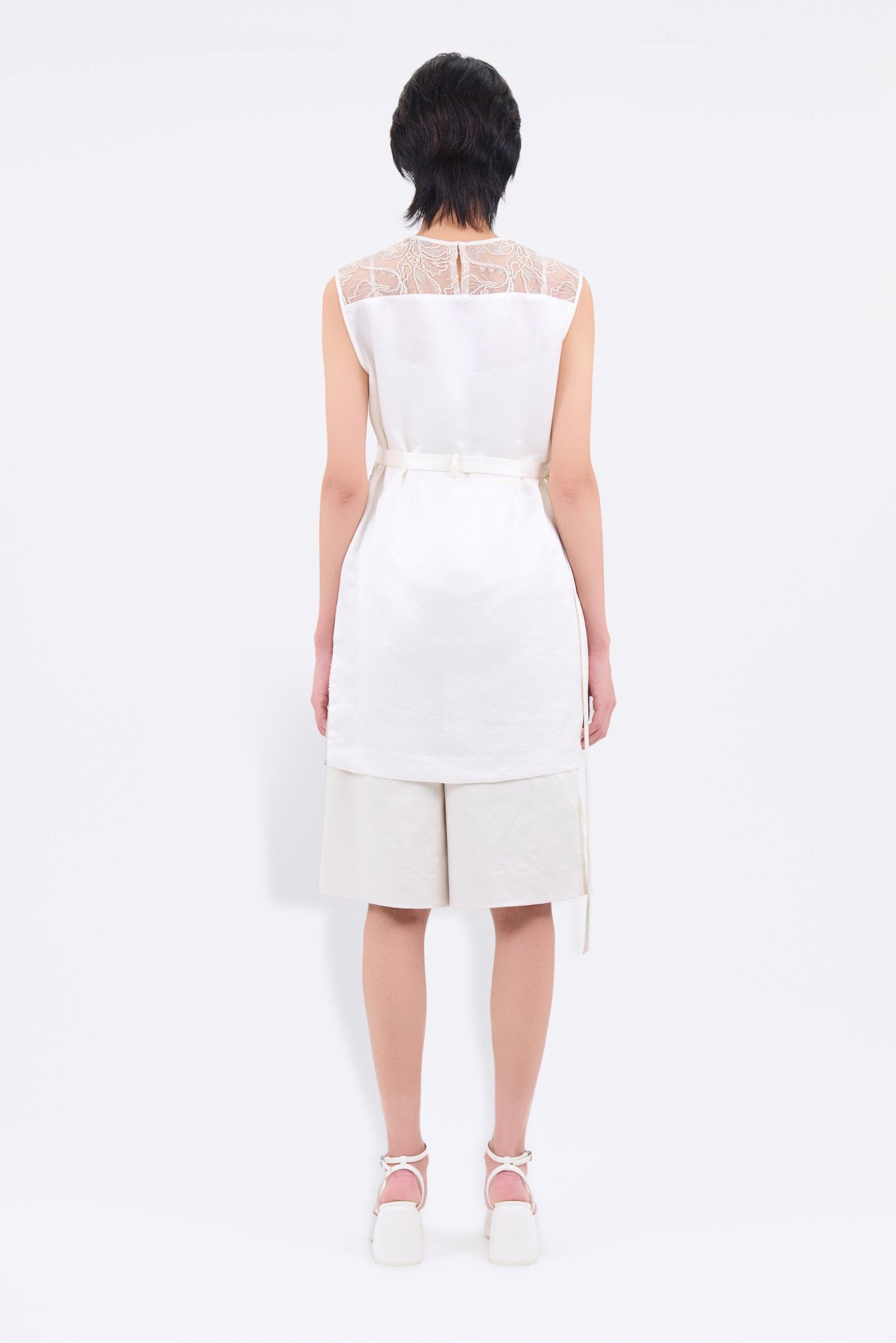 Ivy half slacks (Ivory)