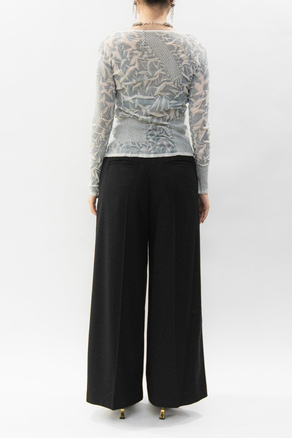 MURRAL Crumpled tops (Ivory)