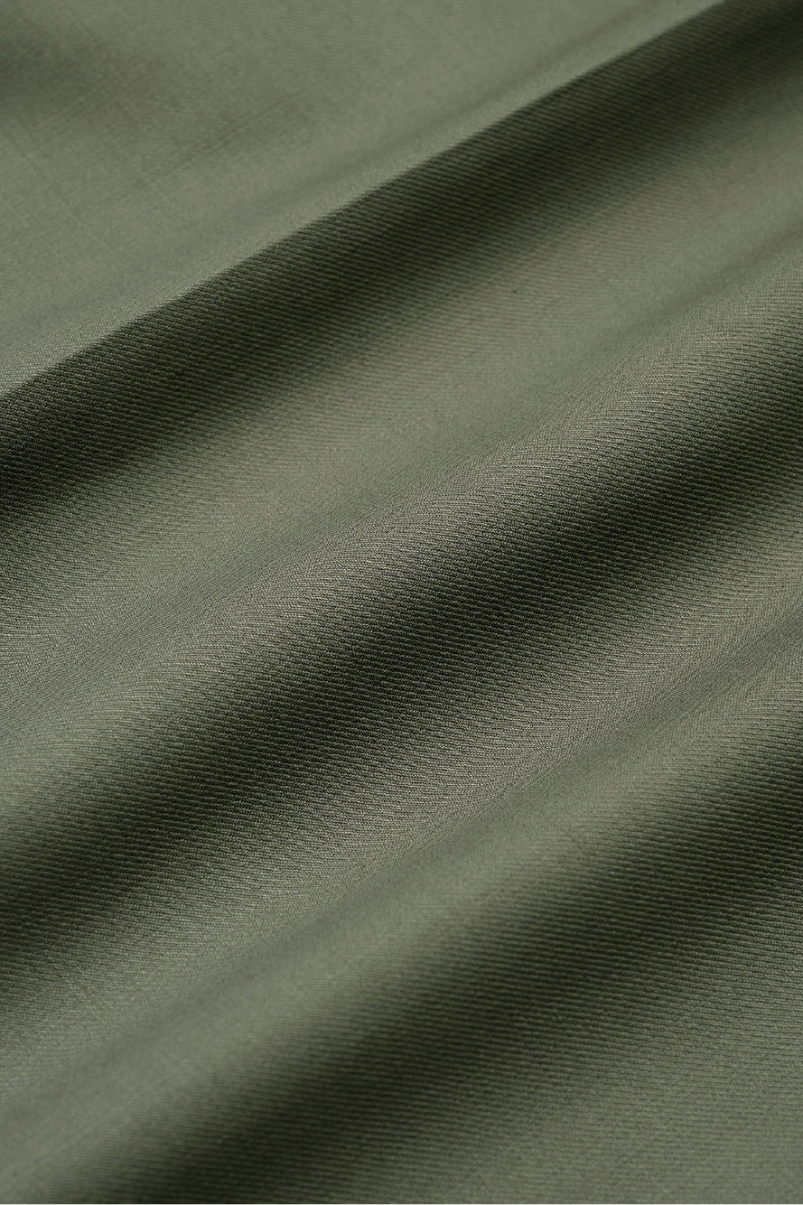 Veil embroidered set up (Khaki)