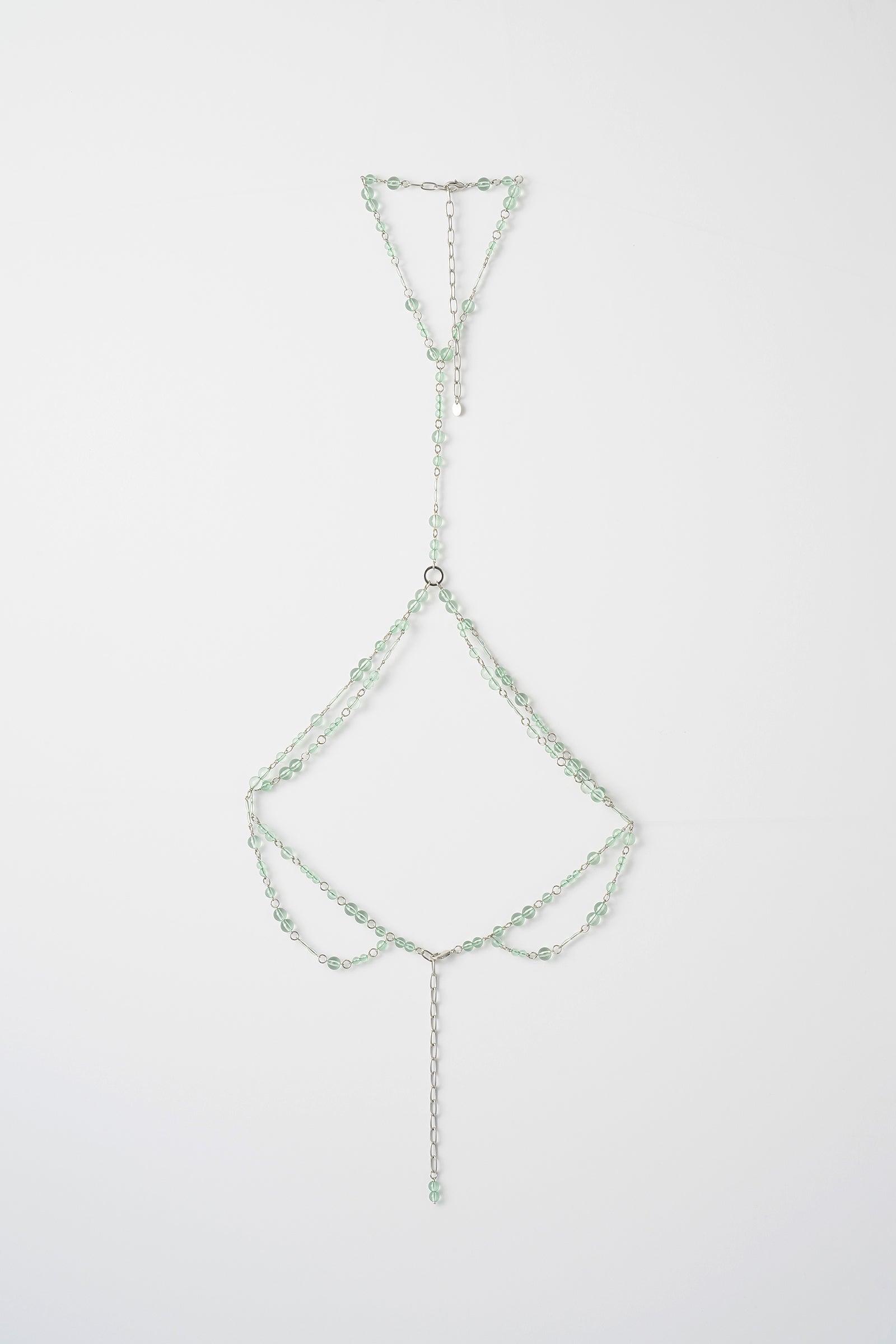 Dripping clear harness (Green)