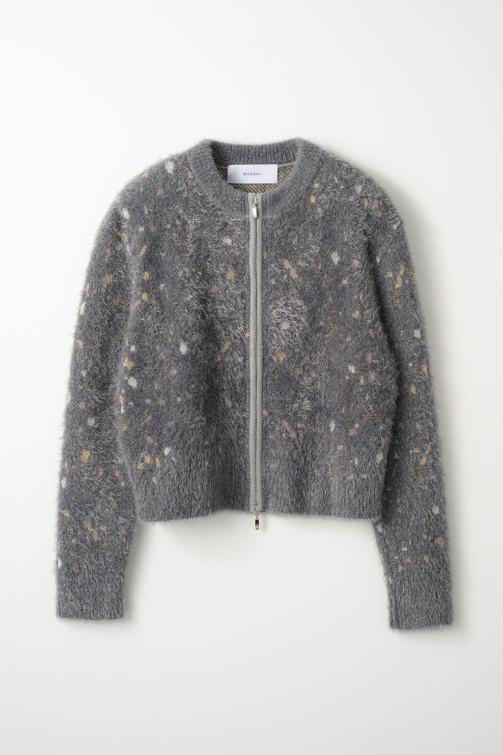 Twinkle knit cardigan (Gray) - ニットカーディガン