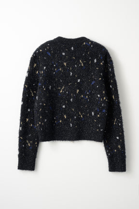 Twinkle knit cardigan (Black)