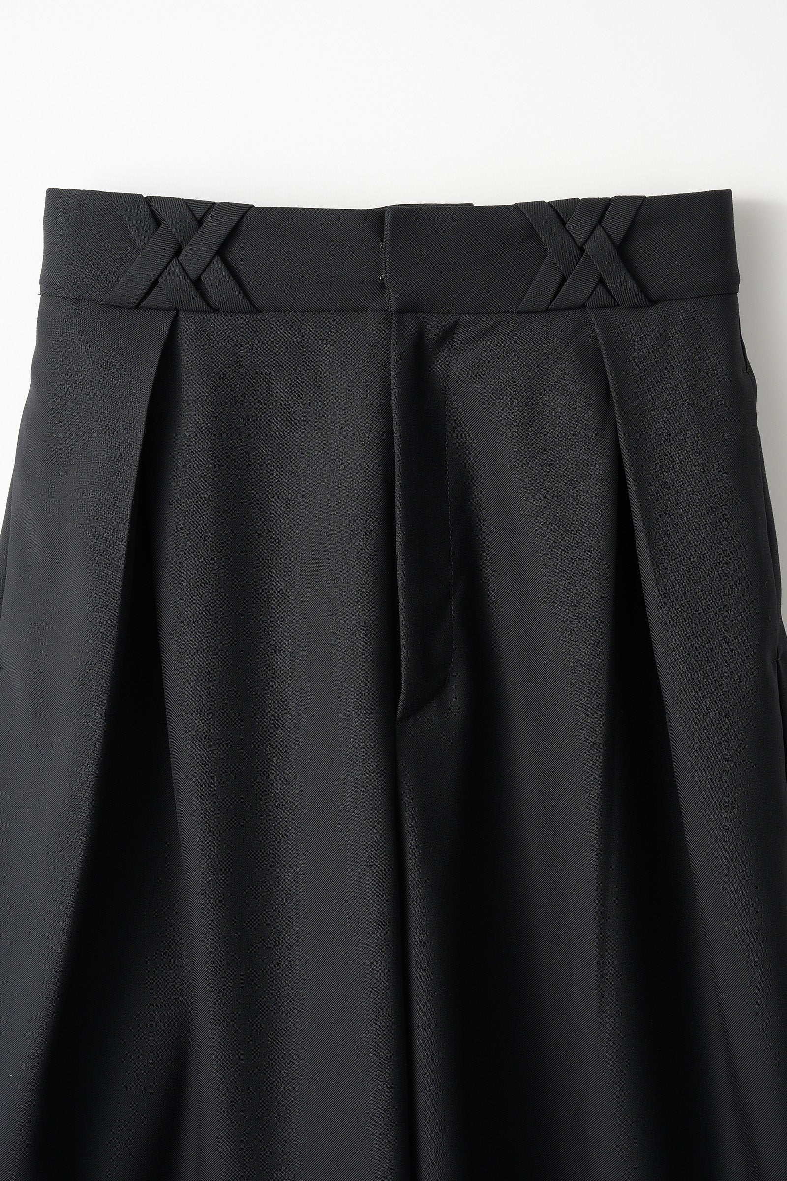 Ivy wool culottes (Black)