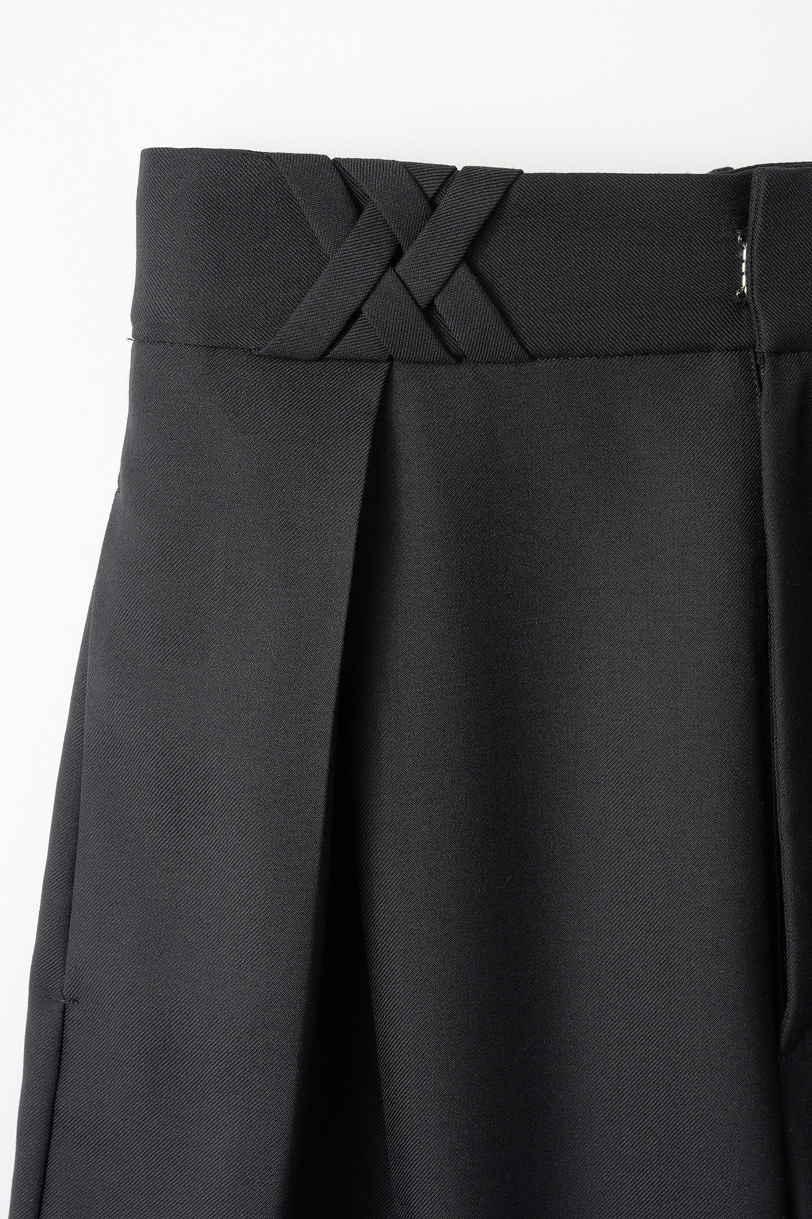 Ivy wool culottes (Black)