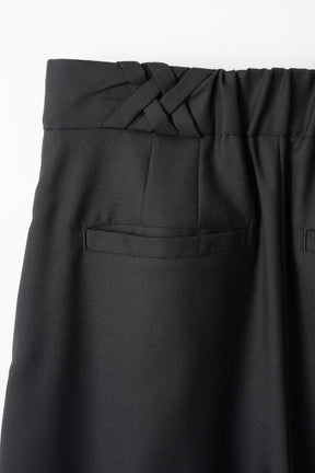 Ivy wool culottes (Black)