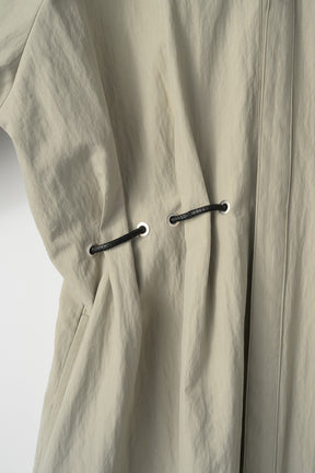 "DEAR" shirt dress (Gray)