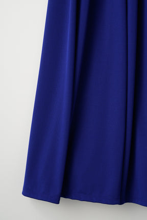 Calm jersey dress (Blue)