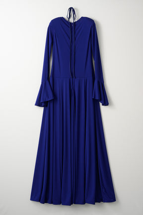 Calm jersey dress (Blue)