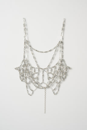 Jewel bustier (Silver)