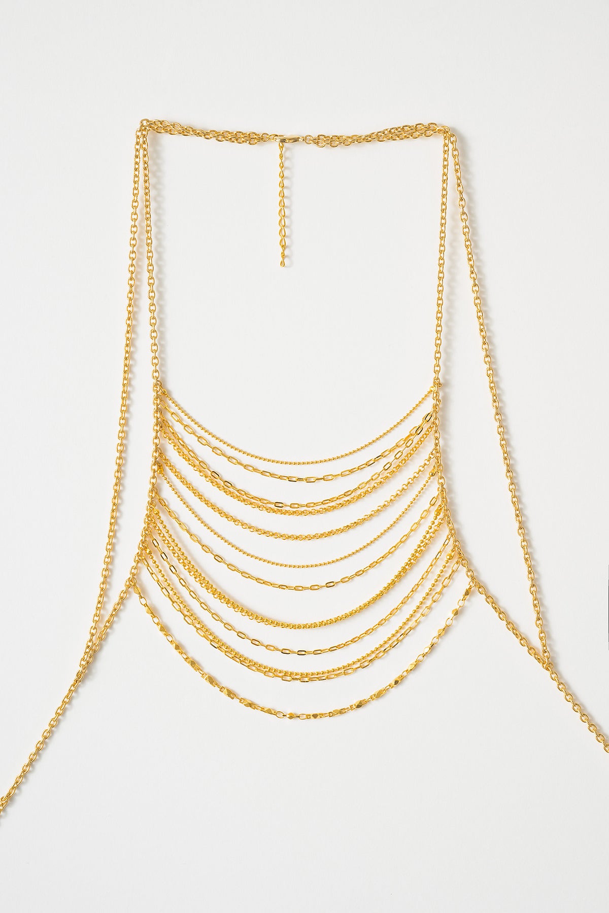 Starry chain top (Gold)