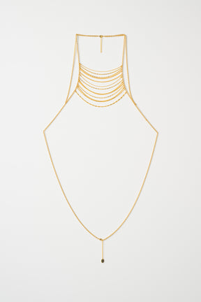 Starry chain top (Gold)