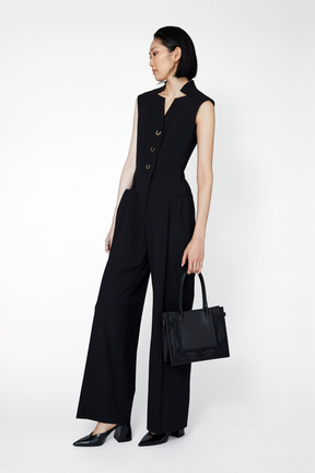 Branching jumpsuit (Black)