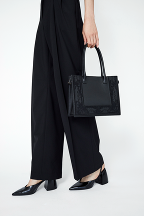 Branching jumpsuit (Black)