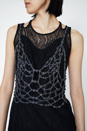 Grain camisole top (Black)