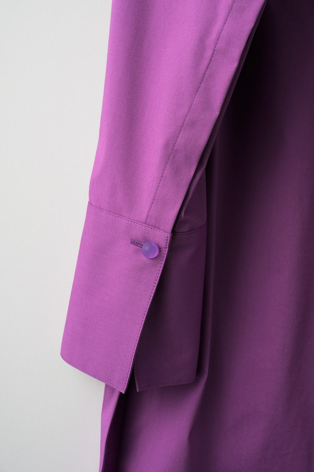 Slit skipper shirt (Purple)