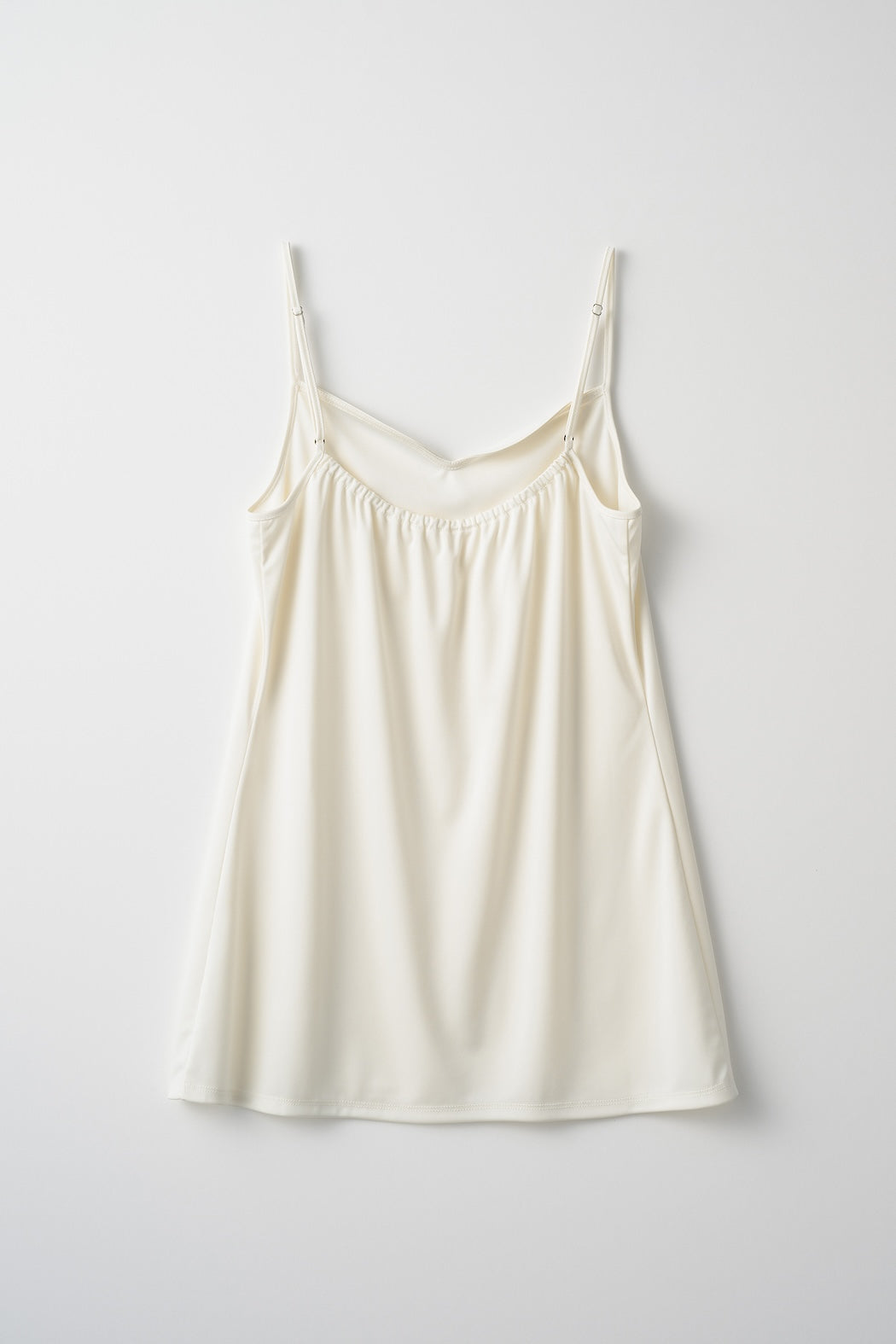 Seem flower lace sleeveless tops (Ivory)