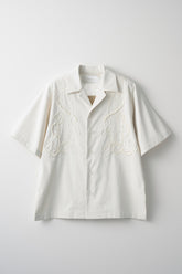 Cucurbita embroidered shirt (White)