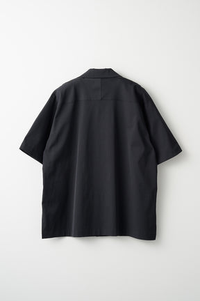 Cucurbita embroidered shirt (Black)