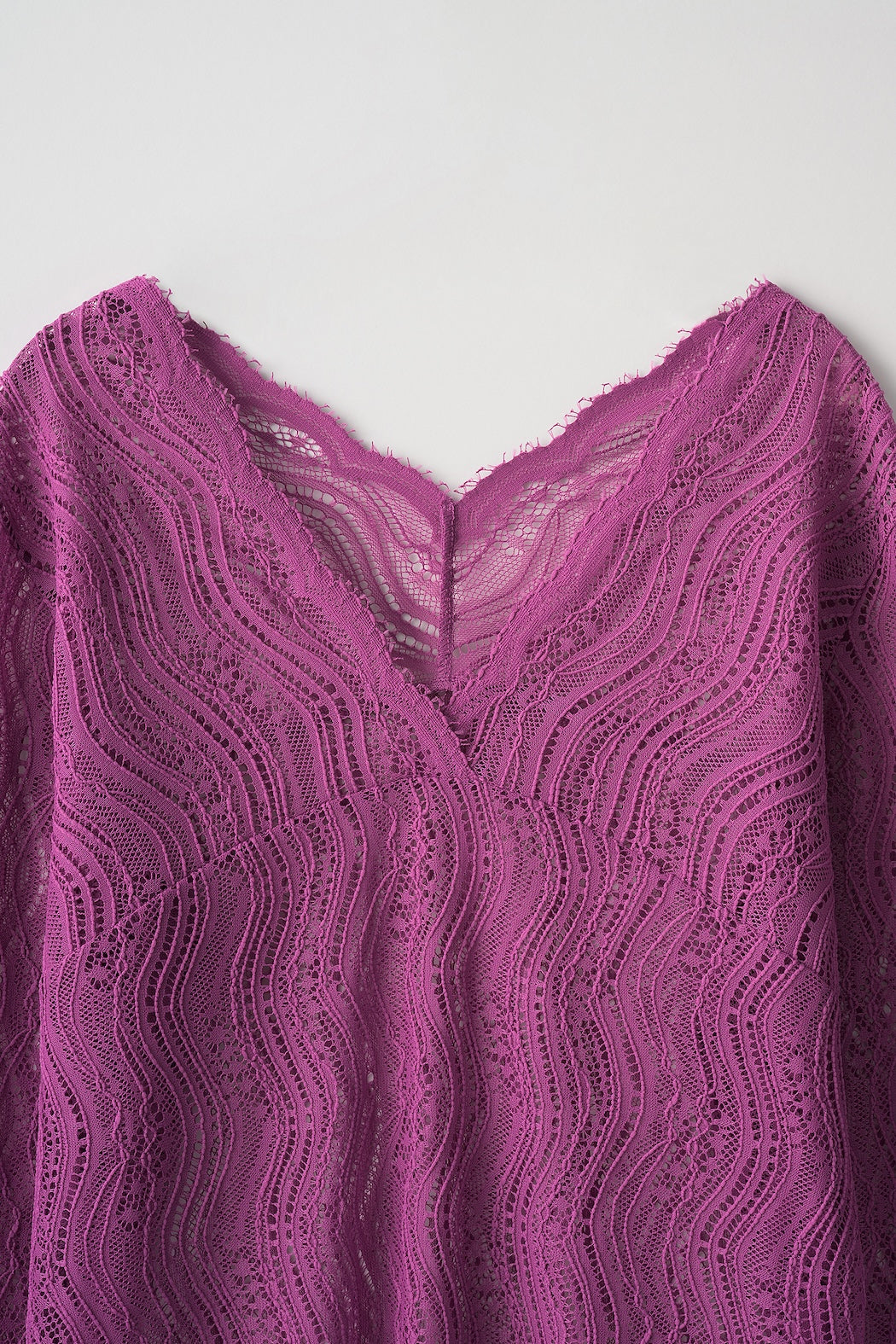 Stretch lace tops (Purple)