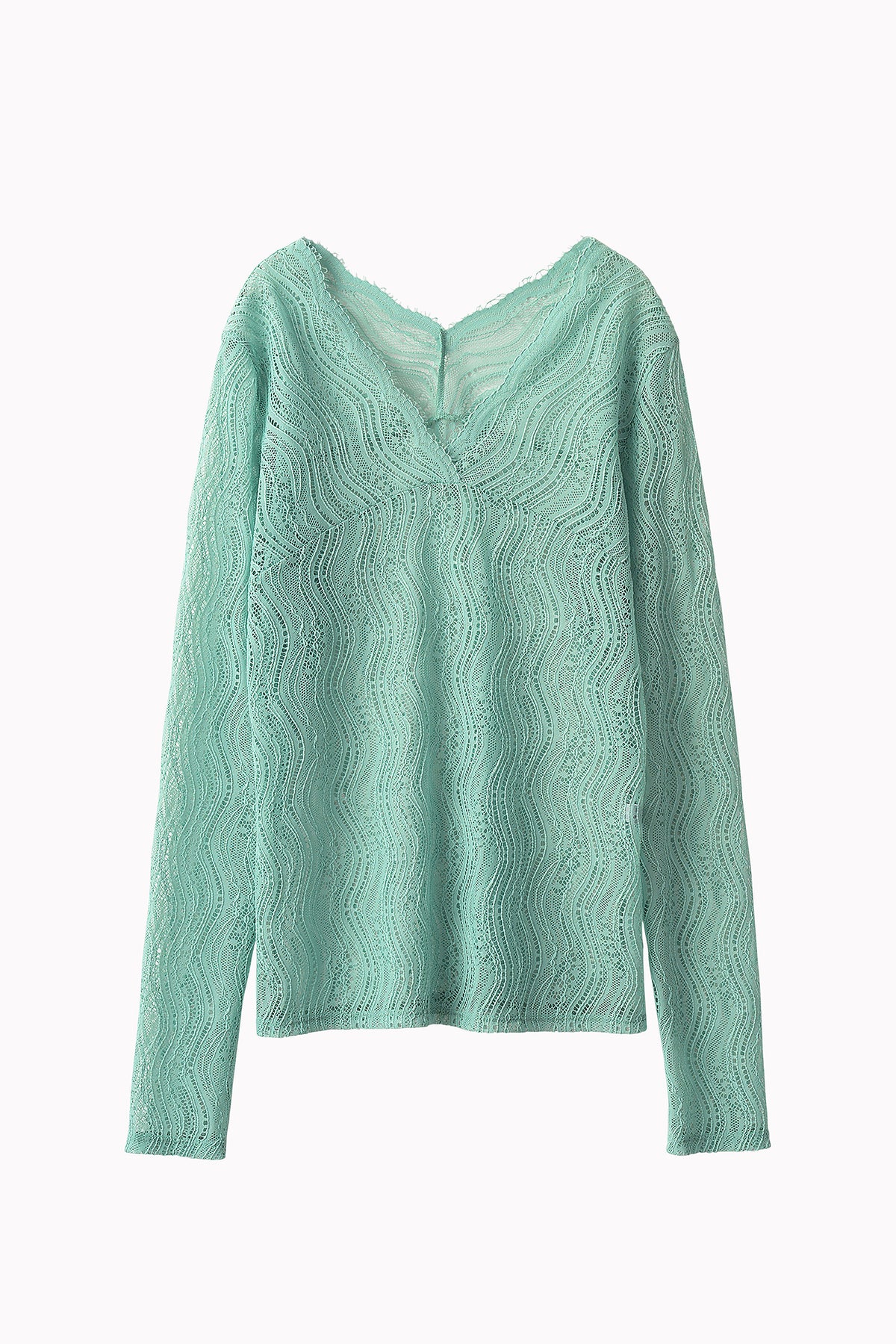 Stretch lace tops (Mint)