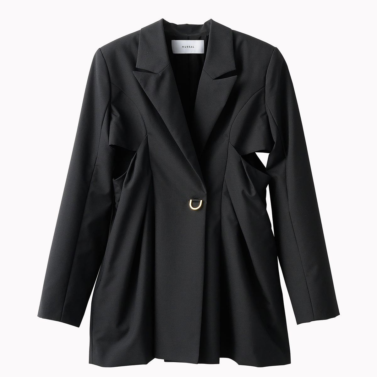 Peephole jacket (Black)