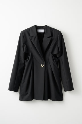 Peephole jacket (Black)