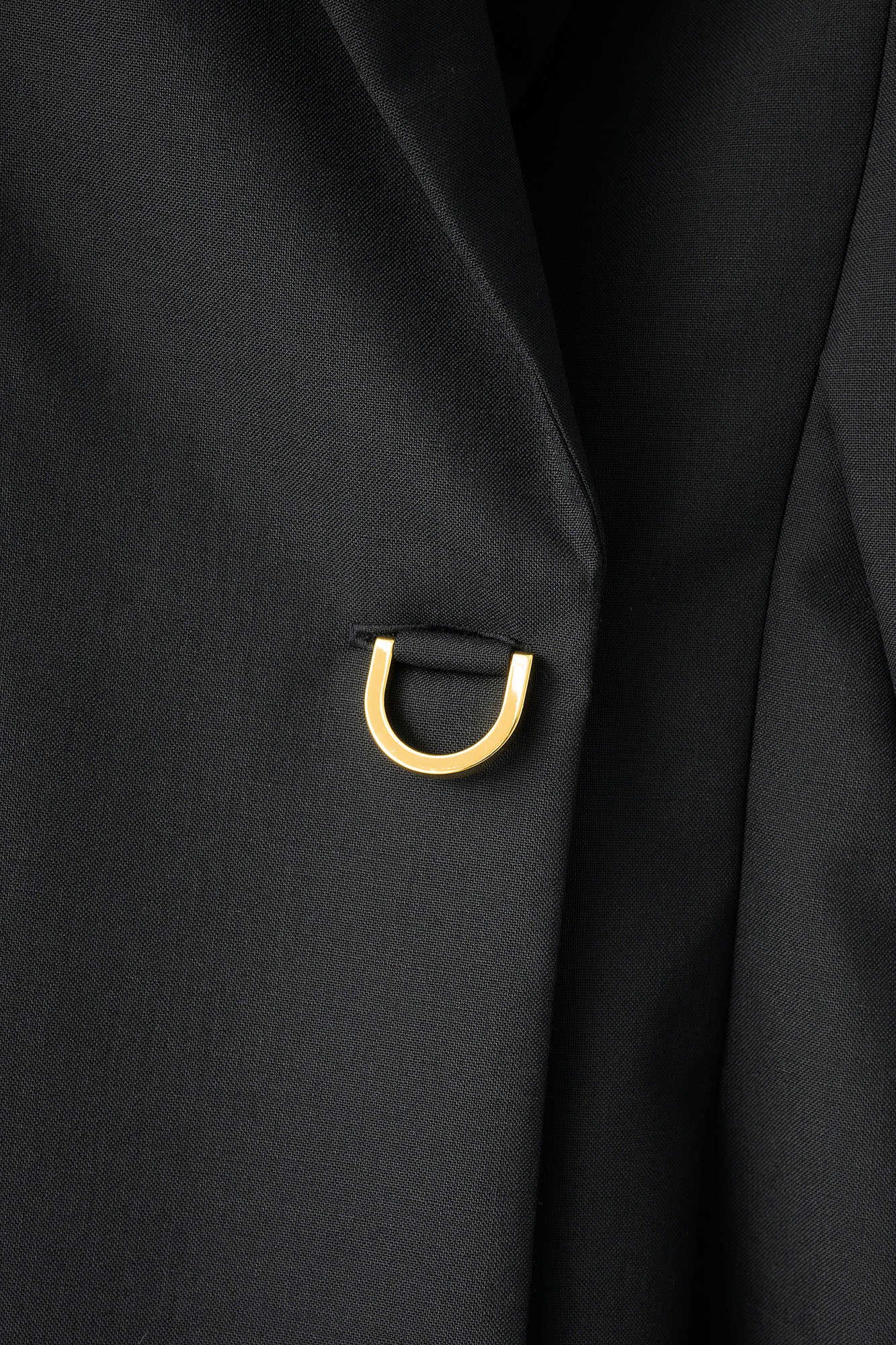 Peephole jacket (Black)