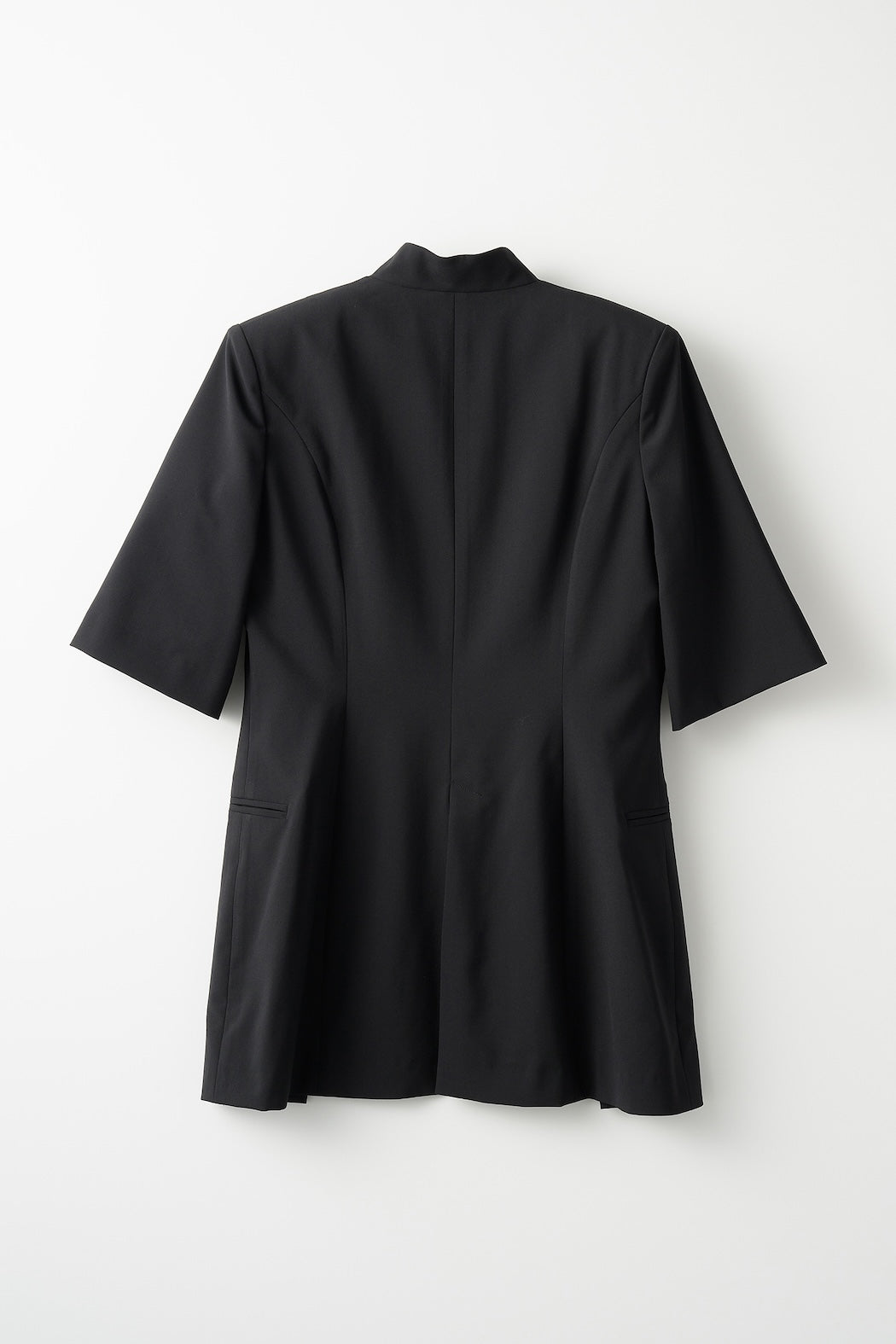 Branching half sleeve jacket (Black)