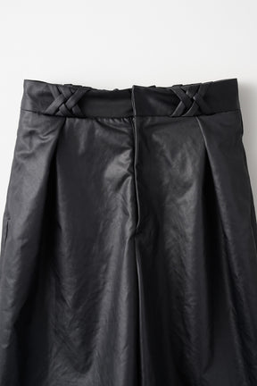 Ivy half slacks (Black)