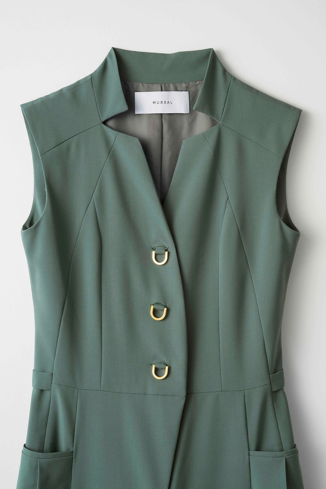 Branching jumpsuit (Green)