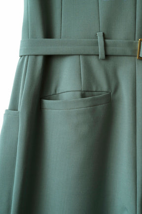 Branching jumpsuit (Green)