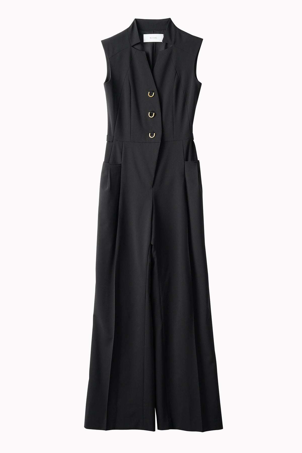 Branching jumpsuit (Black)