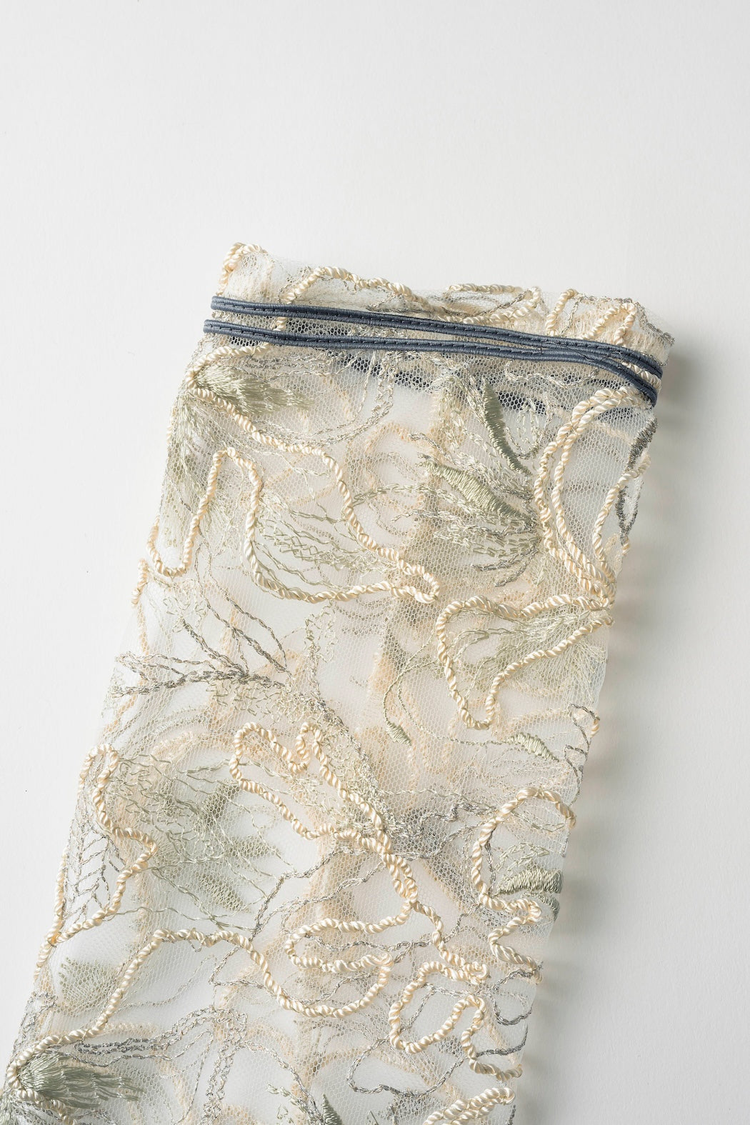 Seem flower lace gloves (Ivory)