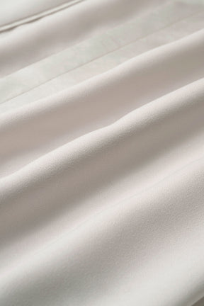 Tears flower lace tops (Light gray)