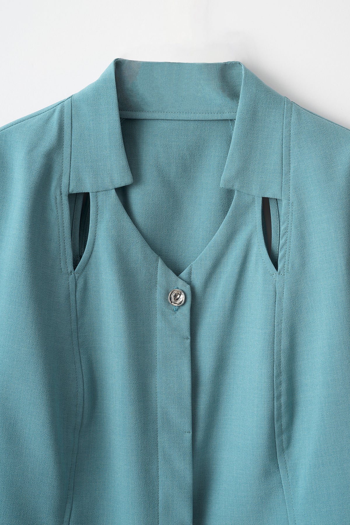 Cross cut shirt (Green)