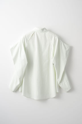 Trillium embroidered shirt (Pale mint)