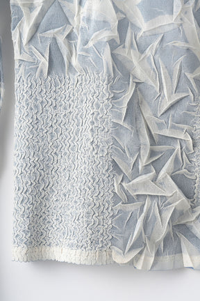 Crumpled tops (Ivory)