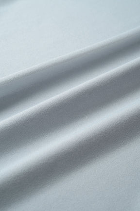 Moon road  embroidered sheer top (Blue)