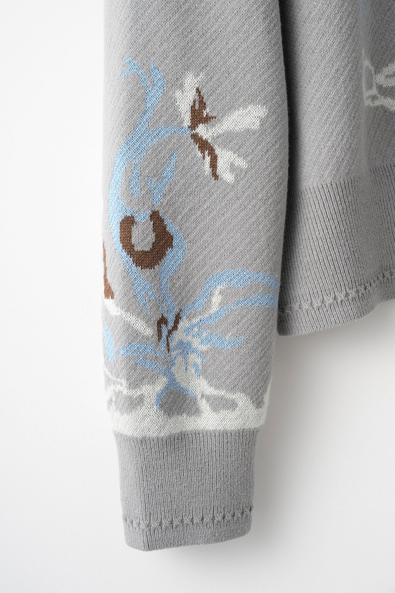 Trillium knit cardigan (Gray)