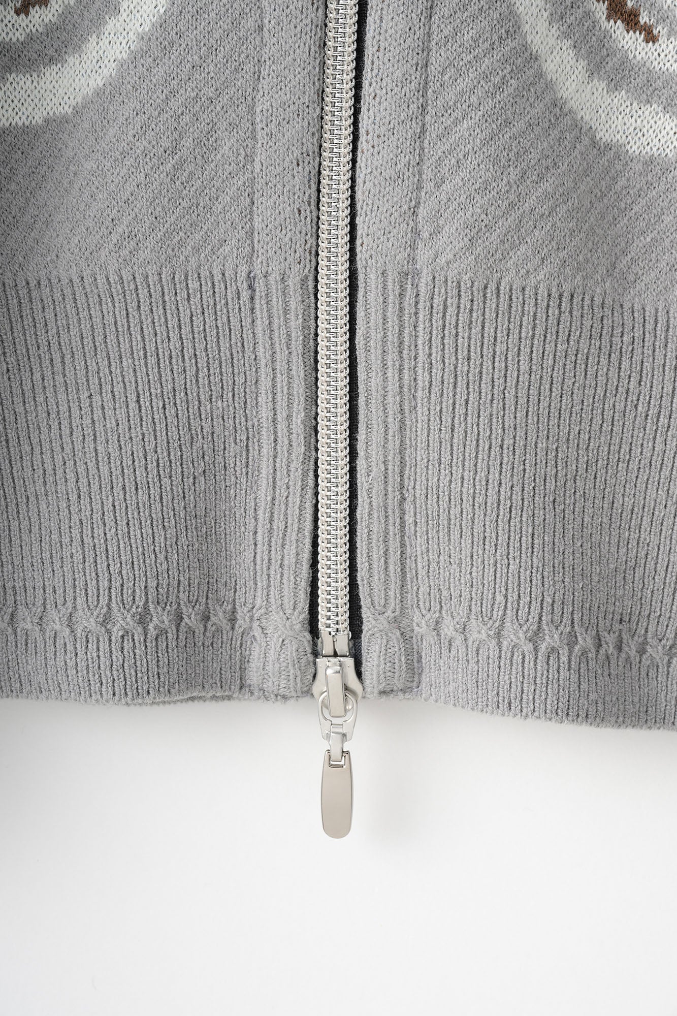 Trillium knit cardigan (Gray)