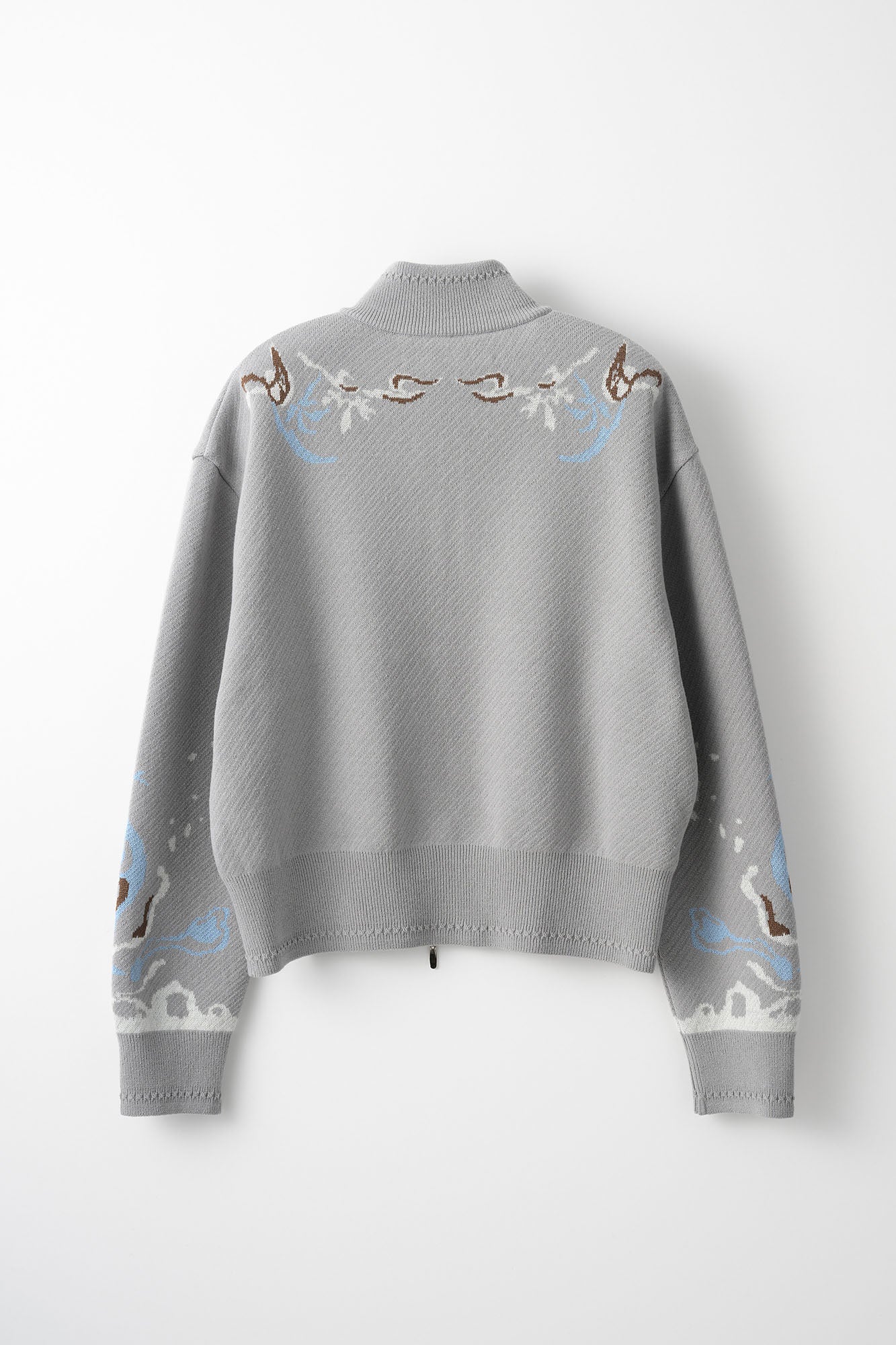 Trillium knit cardigan (Gray)