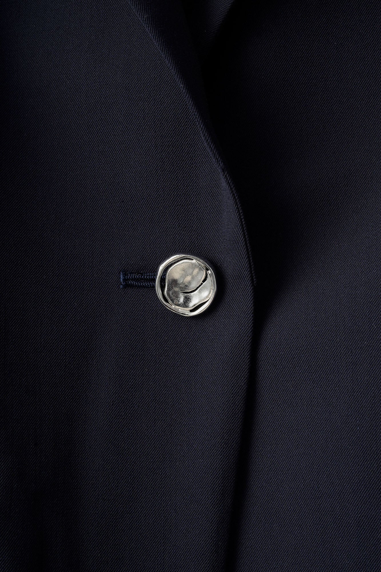 Slit sleeve lace jacket (Navy)